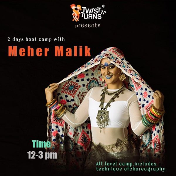 2-Days Belly Dance Bootcamp by Meher Malik 