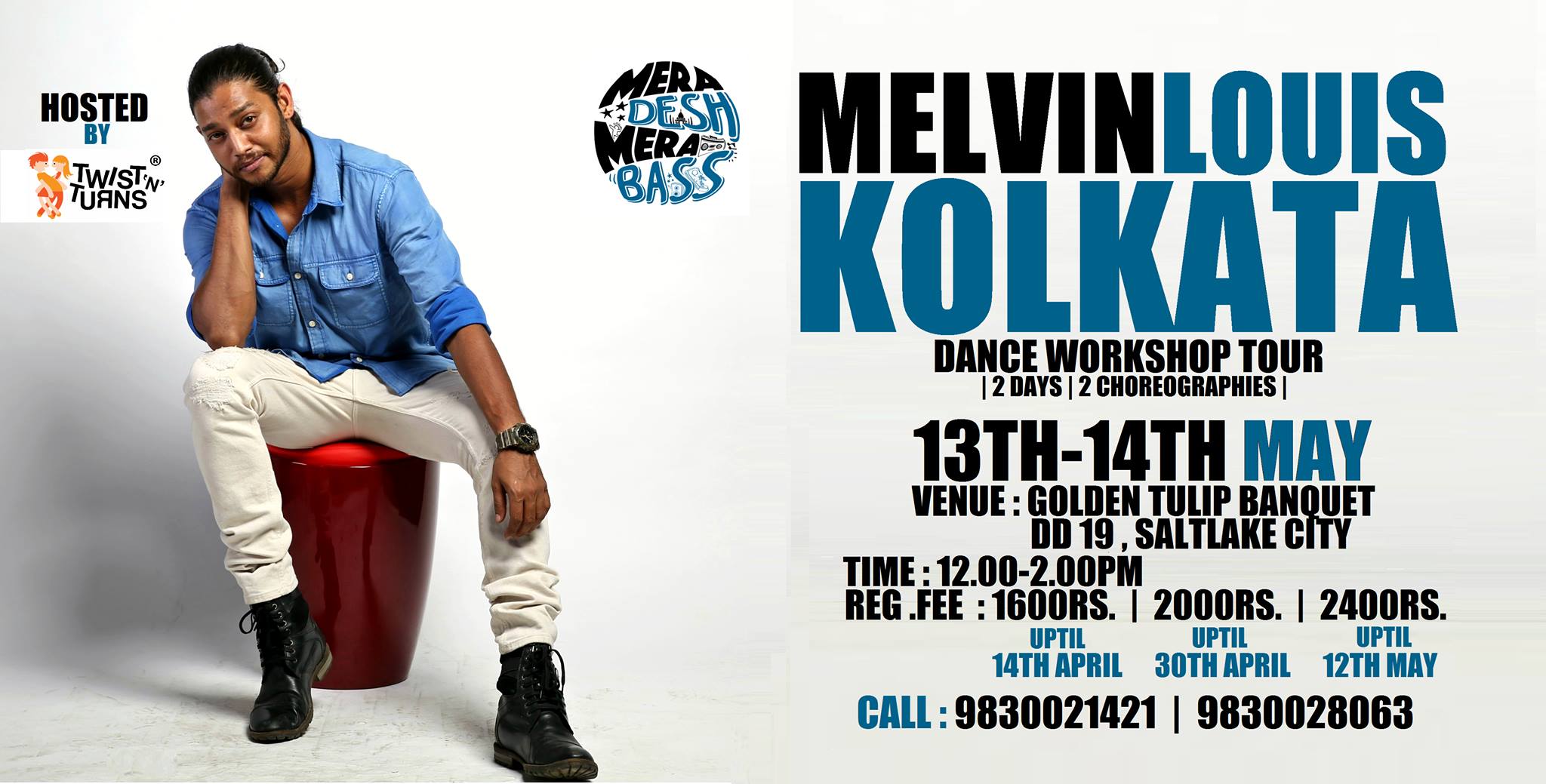 MELVIN LOUIS WORKSHOP | 13th & 14th May 2017