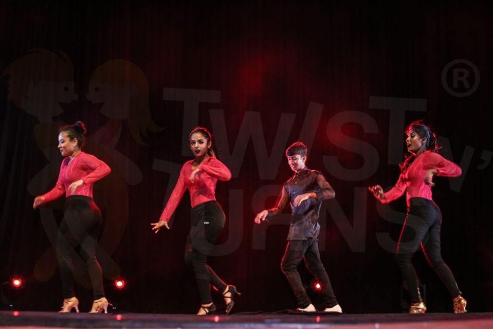 instructors dancing salsa at dance classes at Salt Lake